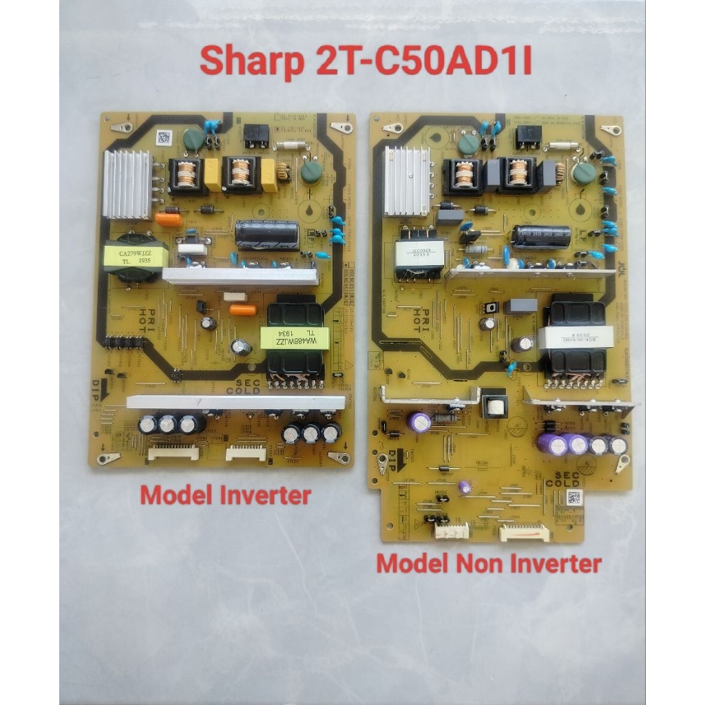 Powersupply PSU Regulator Tv Original Sharp2T-C50AD1I 2TC50AD1I C50AD1I 50AD1I