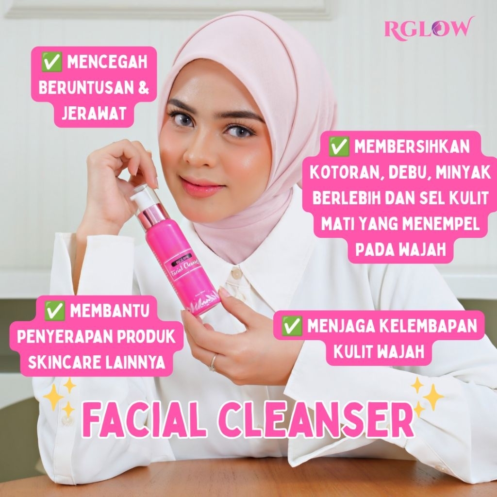 FACIAL CLEANSER by RGLOW BEAUTY