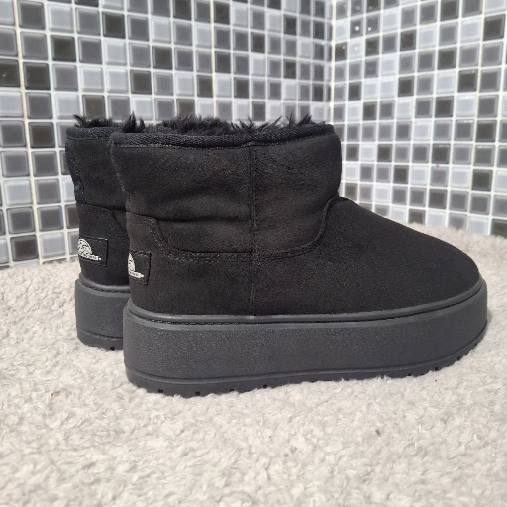 BERSHKA SEPATU SNOW BOOTS WANITA BARU ASLU ORIGINAL