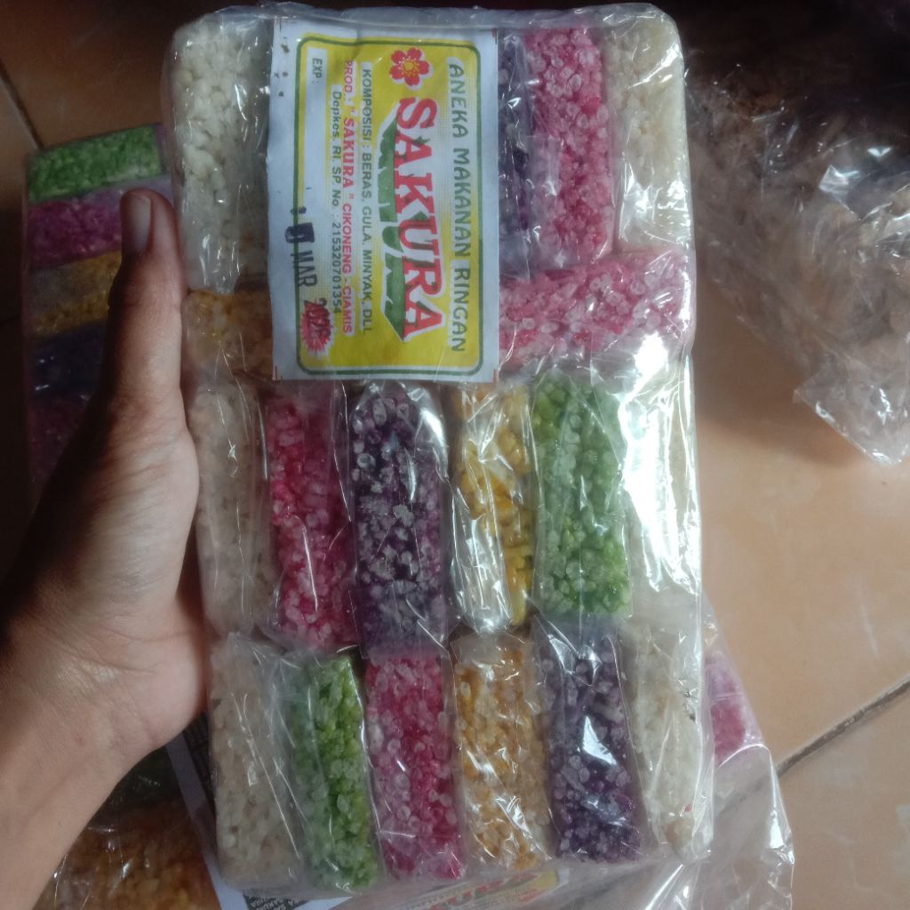 GIPANG BERAS /GIPANG MANIS/GIPANG VARIAN MIX 1pak isi 20pcs