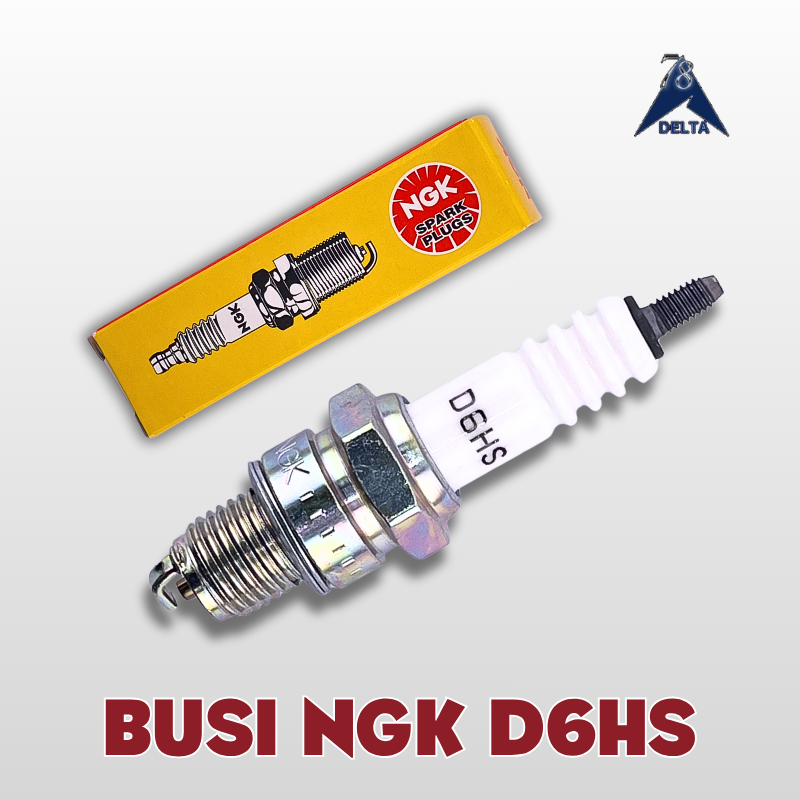BUSI NGK D6HS [ECER] - Busi NGK D6HS Motor lama C70 C90