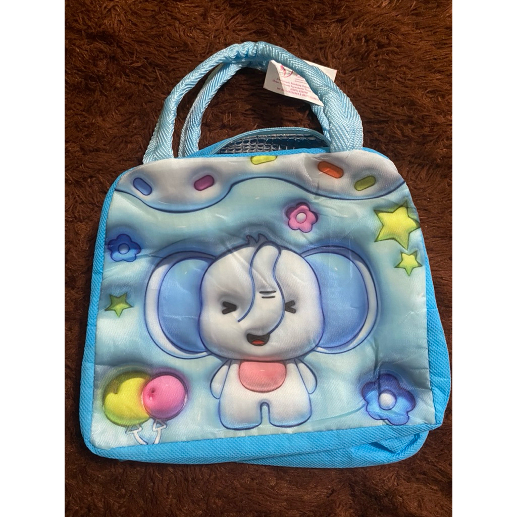 Tas bekal makan tas kotak nasi lunch box anak karakter