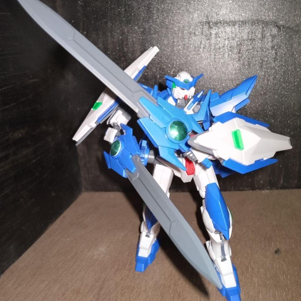 HG Gundam Amazing Exia Custom 1 (KW, Bekas)