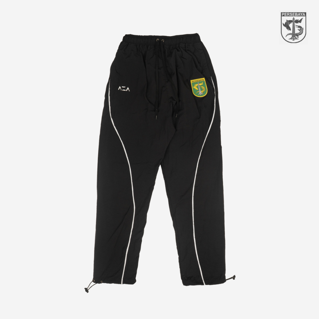Celana Trackpants Persebaya Panel - Black | Persebaya Store