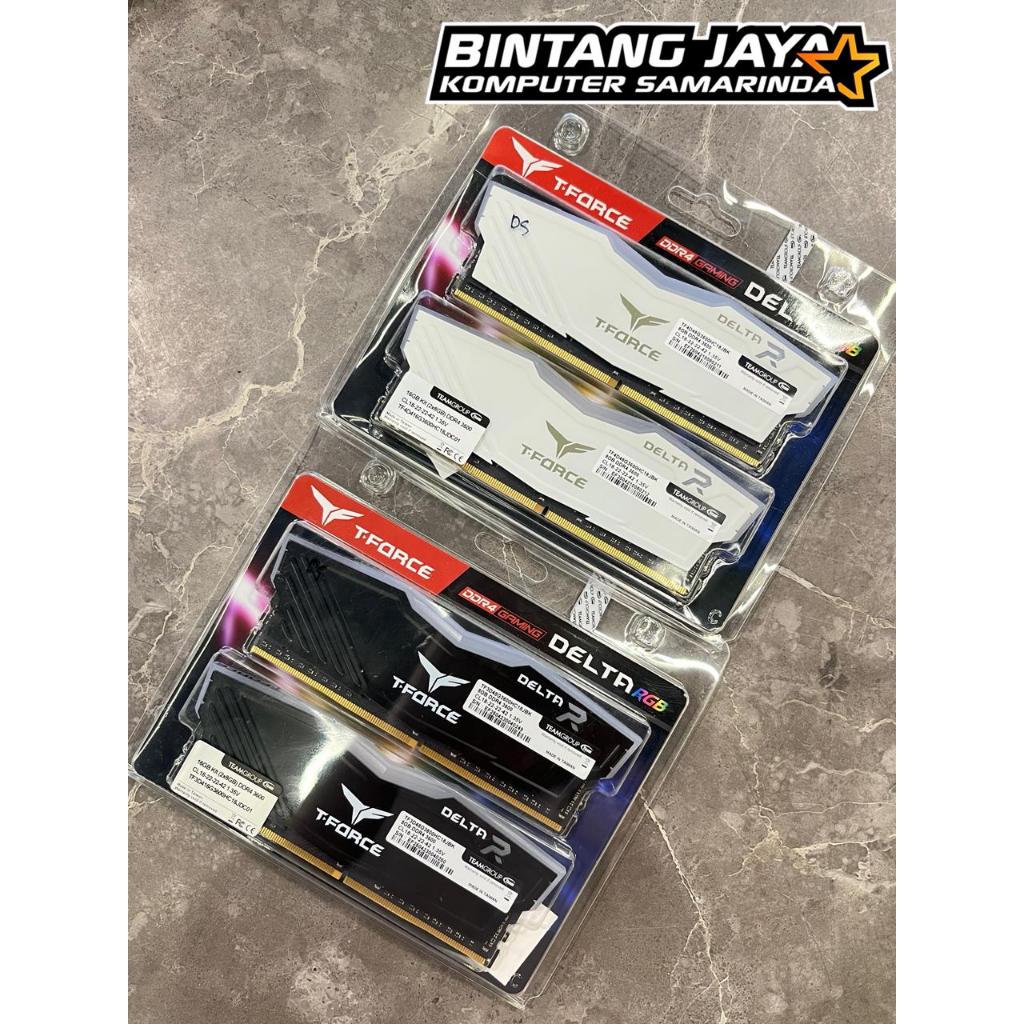 DDR4 16GB (8X2) TEAM TFORCE DELTA RGB 3600