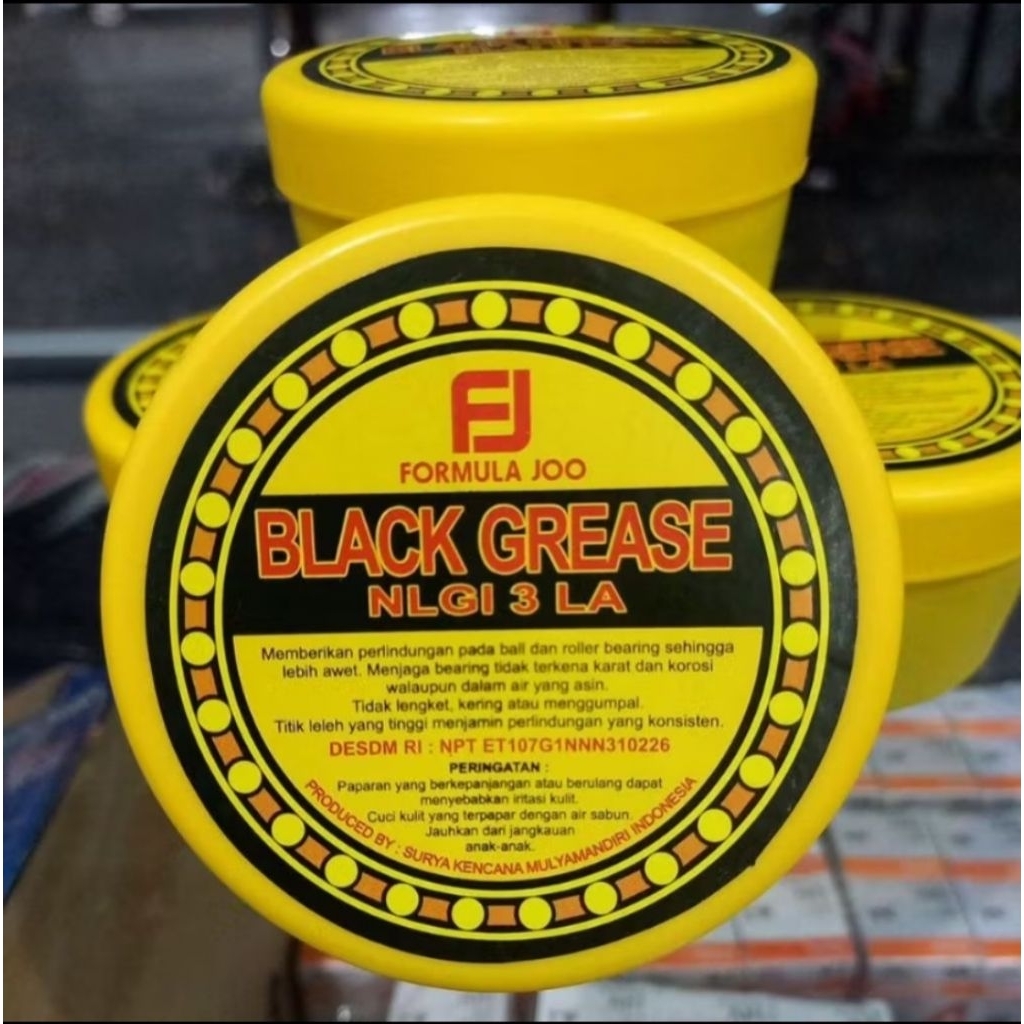 Black Grease NLGI 3 Formula Joo