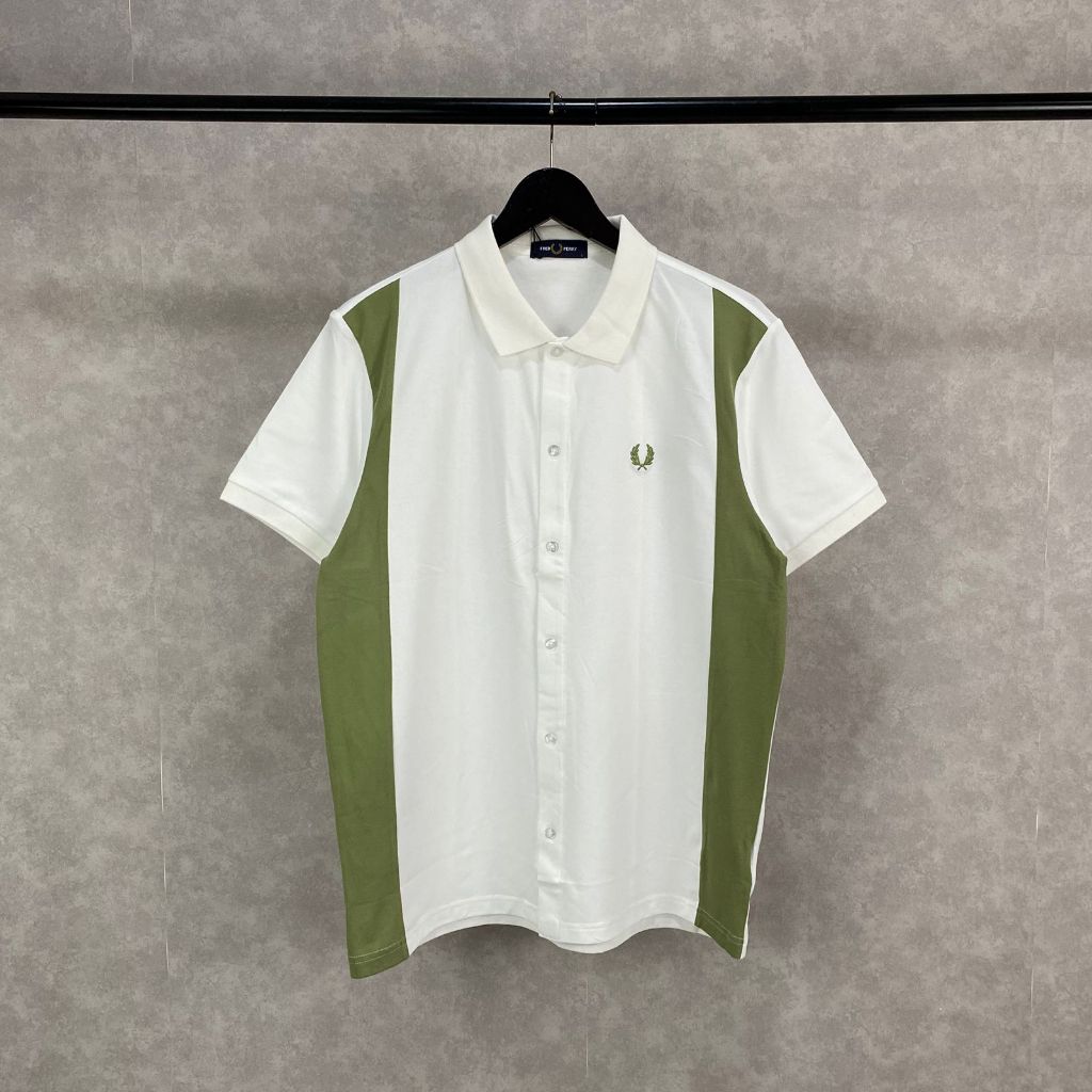 Polo Pria Atasan Fashion Pria tshirt Baju Kerah Zipper Kancing Lengan Pendek