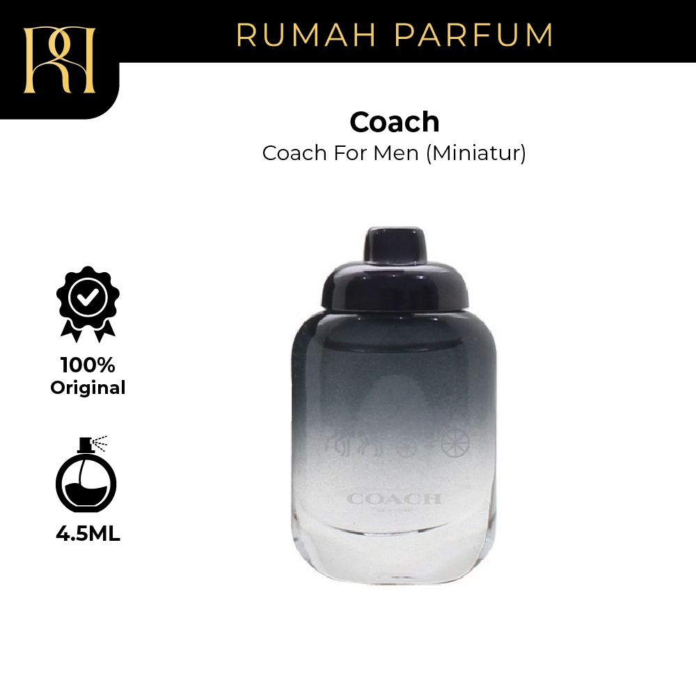 Parfum Pria Coach Coach For Men (Miniatur) (4.5 mL) Perfume Cowok Tahan Lama dan Wangi