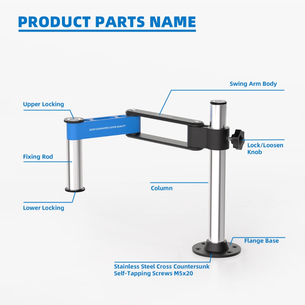 Nakula Sadewi Forward Fw-R02 Stand Microscope / Microscope Arm
