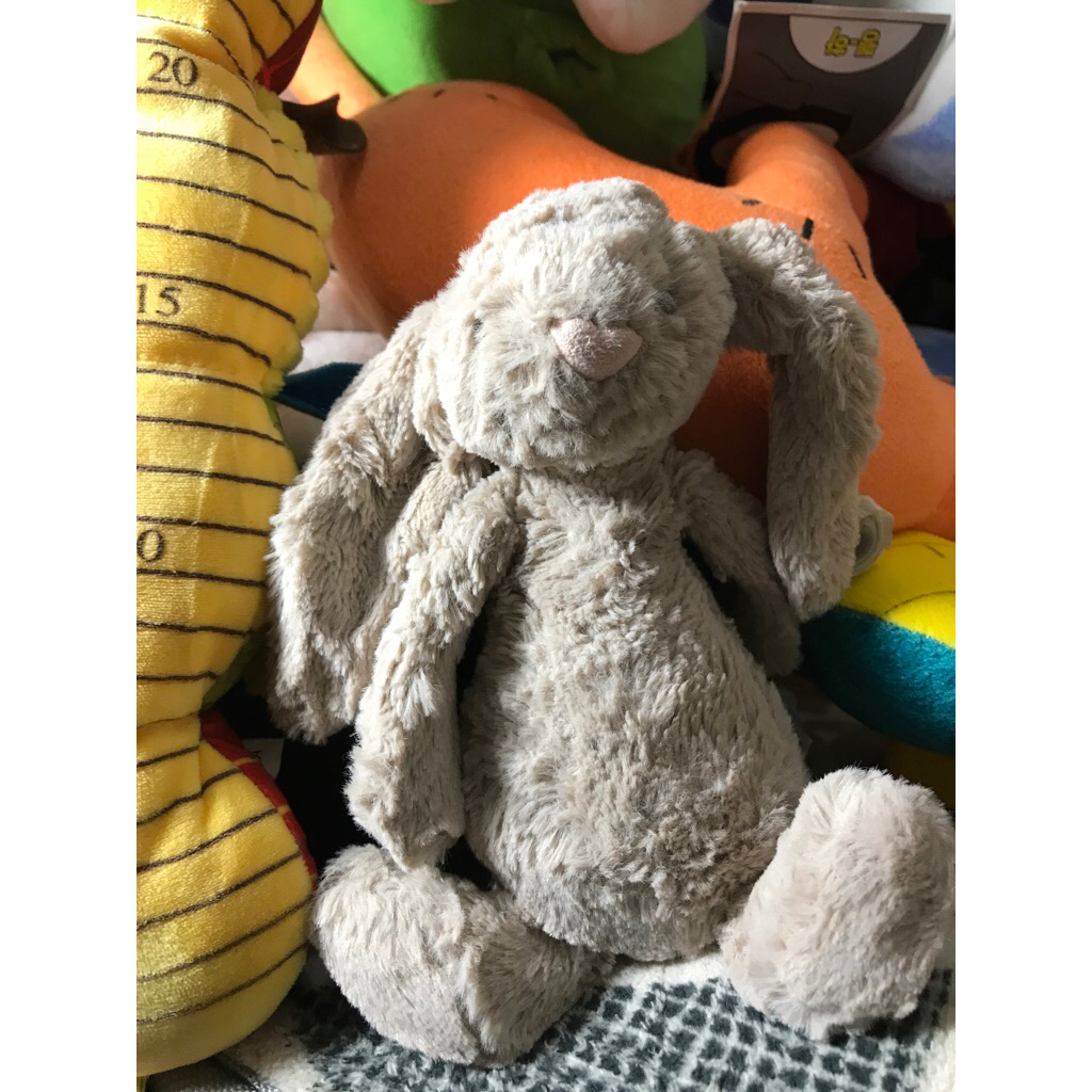 Boneka kelinci jelly cat preloved jellycat 6 label