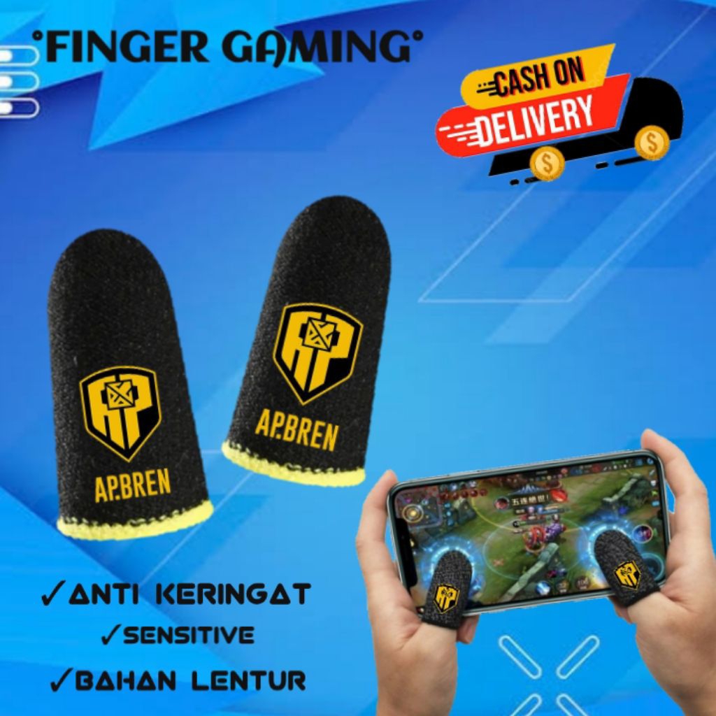 Sarung Jempol Finger Gaming AP.BREN Anti Keringat,