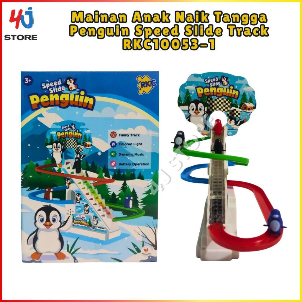 Tangga Track Seluncur Mainan Seluncur Bebek