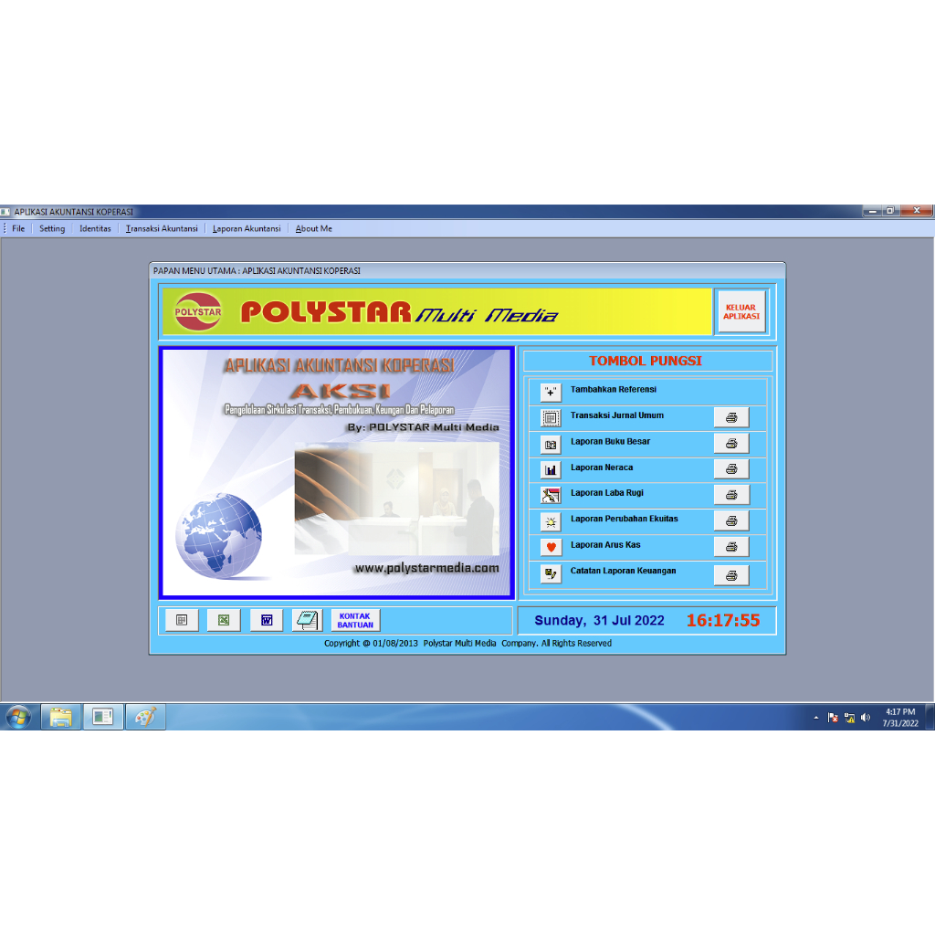 Software Koperasi AKSI 2.0
