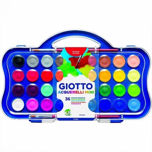 Giotto acquerelli cat air Giotto 24 36 warna