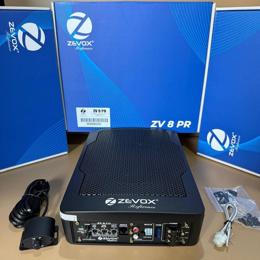SUBWOOFER KOLONG  ZEVOX 8INCH SUB KOLONG ZEVOX ZV 8 PR ZEVOX REFERENCE 8 PR ORIGINAL