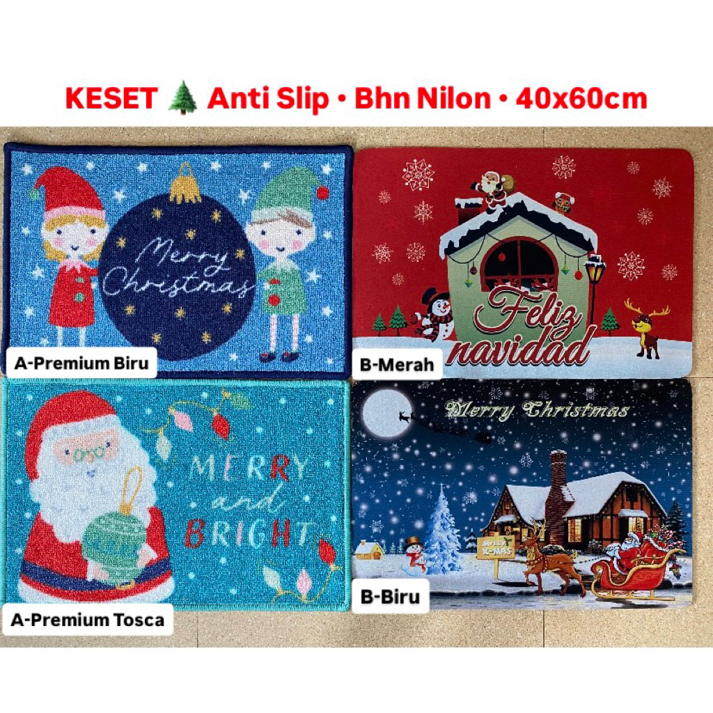 GROSSIR MANADO KESET NATAL ANTI SLIP RESELLER DROPSHIPPER GROSIR
