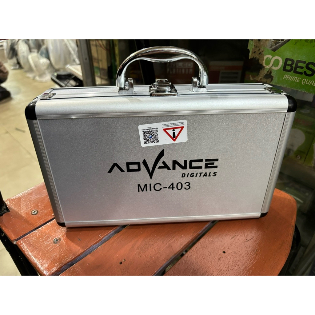 Mic Advance MiC-403 Double Mic Wireless Microphone Koper
