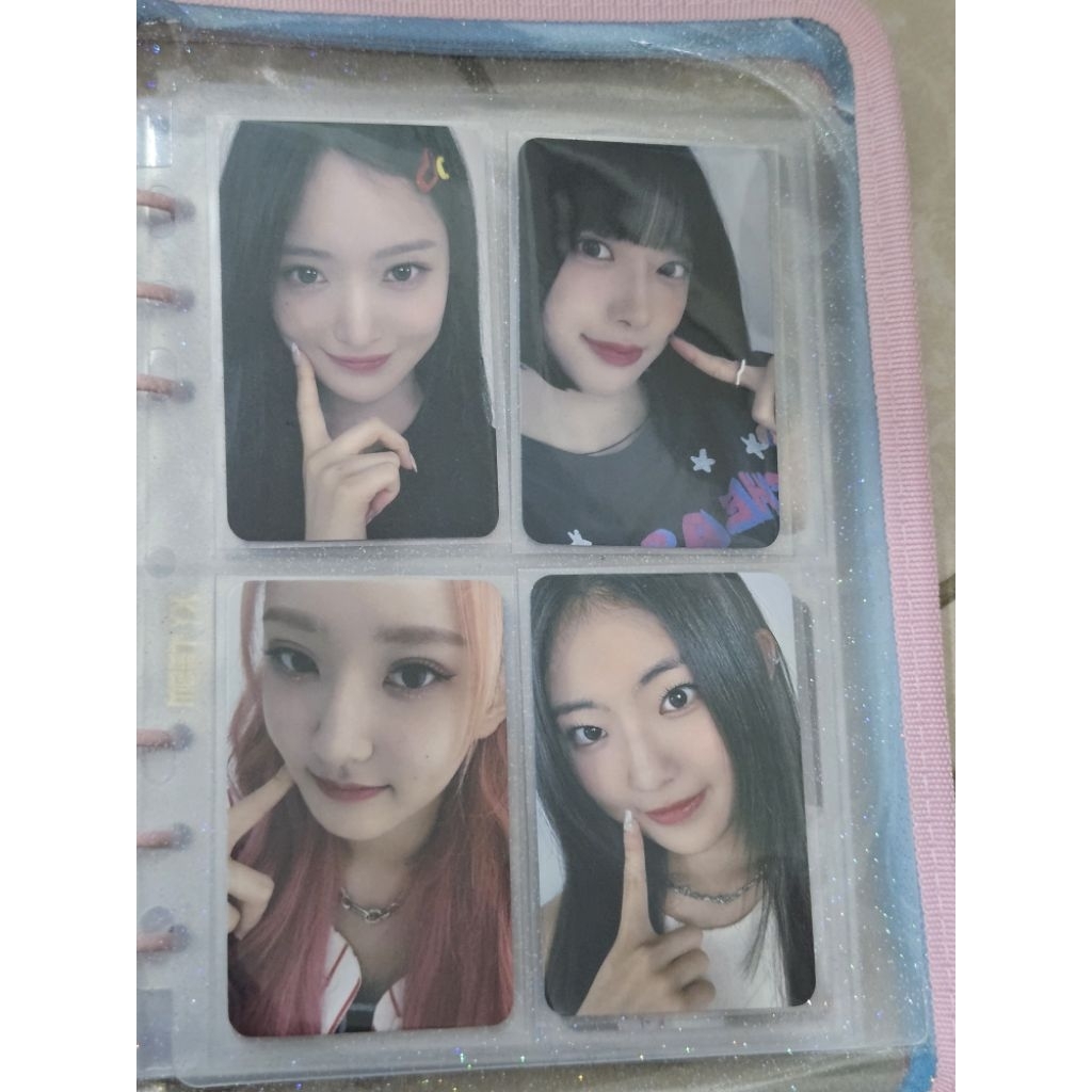 [Set of 4] H1key photocard pob set murah cheap official cute lucu Indonesia