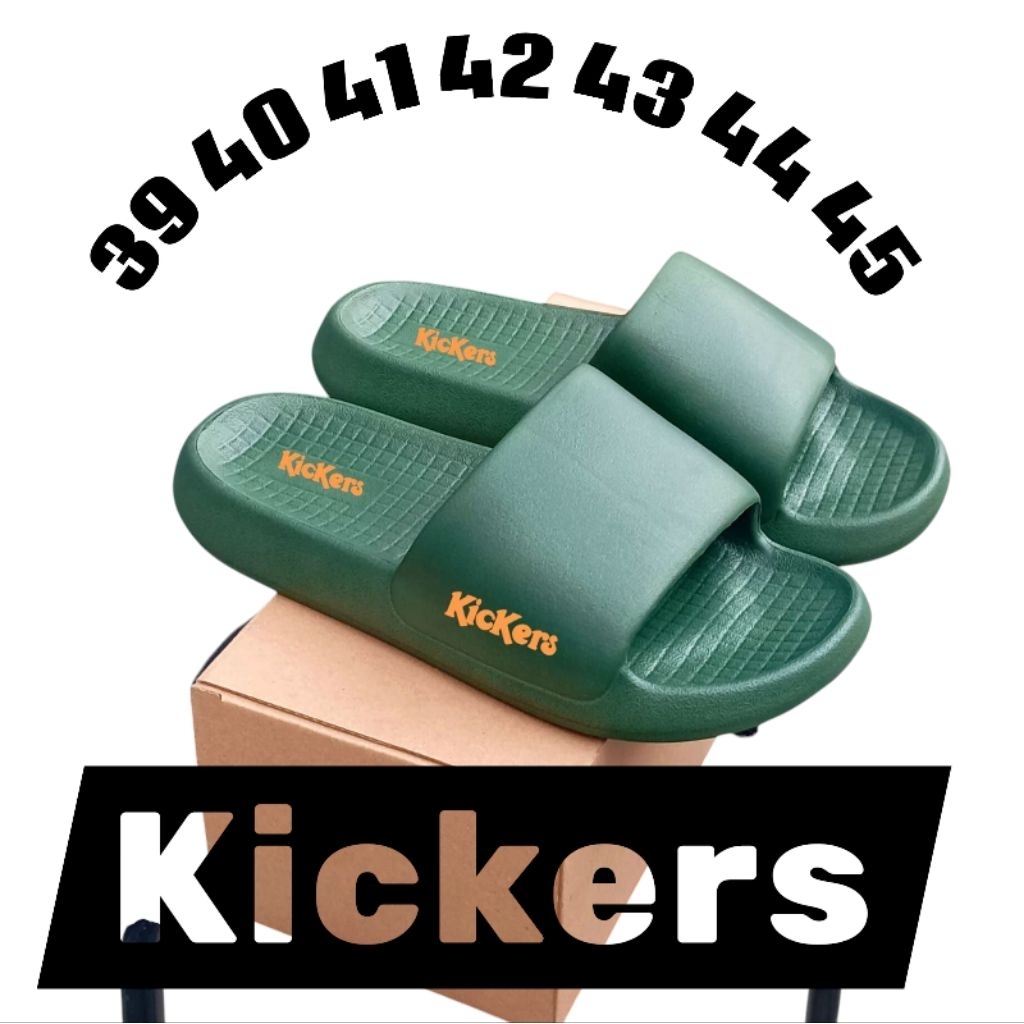 SANDAL EVA KARET SANDAL SLOP PRIA WANITA KICKERS 39 40 41 42 43 44 45