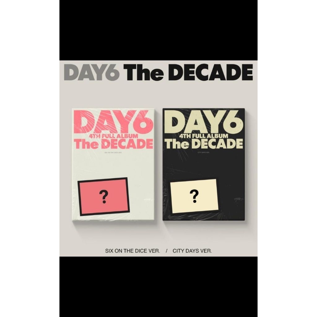 DAY6 ALBUM SEALED THE DECADE