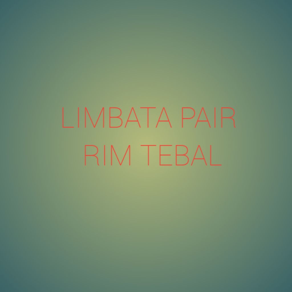 stiker limbata pair rim tebal