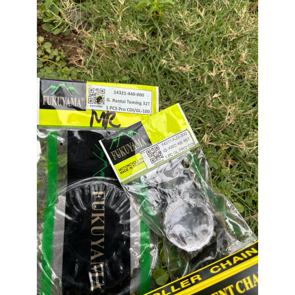 Gigi timing atas sentrik bawah Fukuyama GL pro series Cdi Gl 100