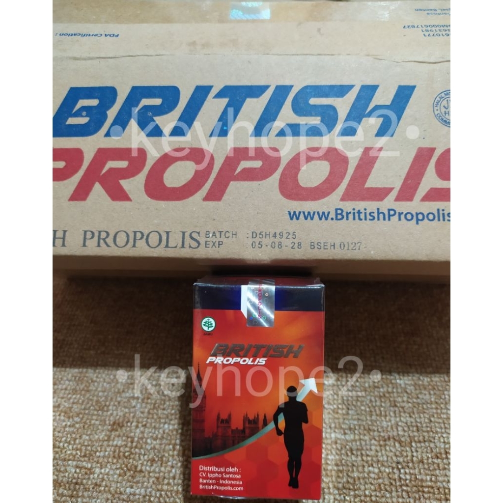 BRITISH PROPOLIS ASLI 100% ORIGINAL BRITISH PROPOLIS DEWASA BRITISH PROPOLIS ANAK BRITISH PROPOLIS P
