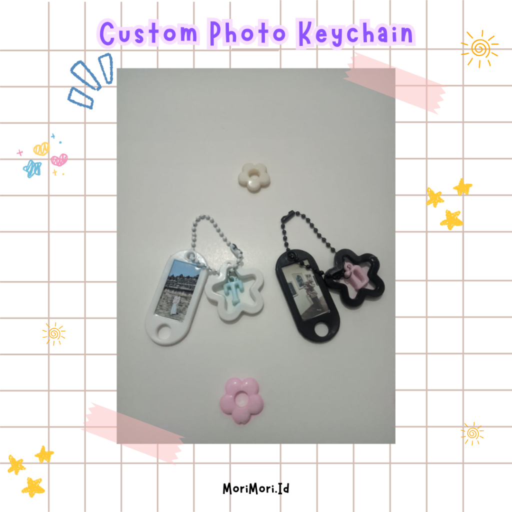 Keychain Custom Foto| Gantungan Kunci Custom Foto| Gantungan kunci Murah| Gantungan Kunci Lucul