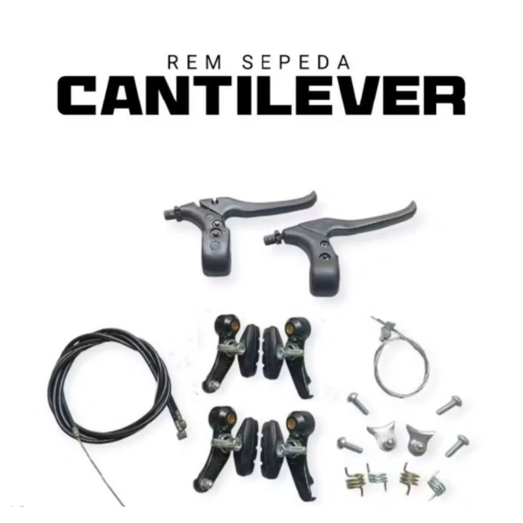 CANTILEVER/CATOKAN REM SEPEDA MTB JADUL  HARGA  SEPASANG DEPAN BELAKANG