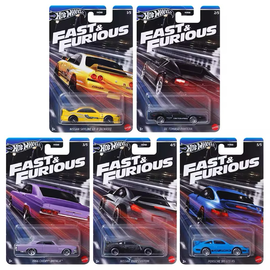 Hot Wheels Series Fast And Furious 2
