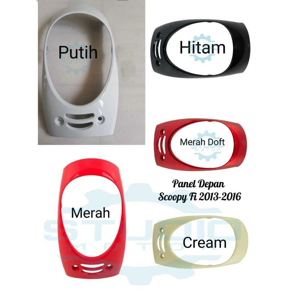 S2 COVER PANEL DEPAN / TAMENG KAP DEPAN SCOOPY FI TAHUN 2013 2014 2015 2016