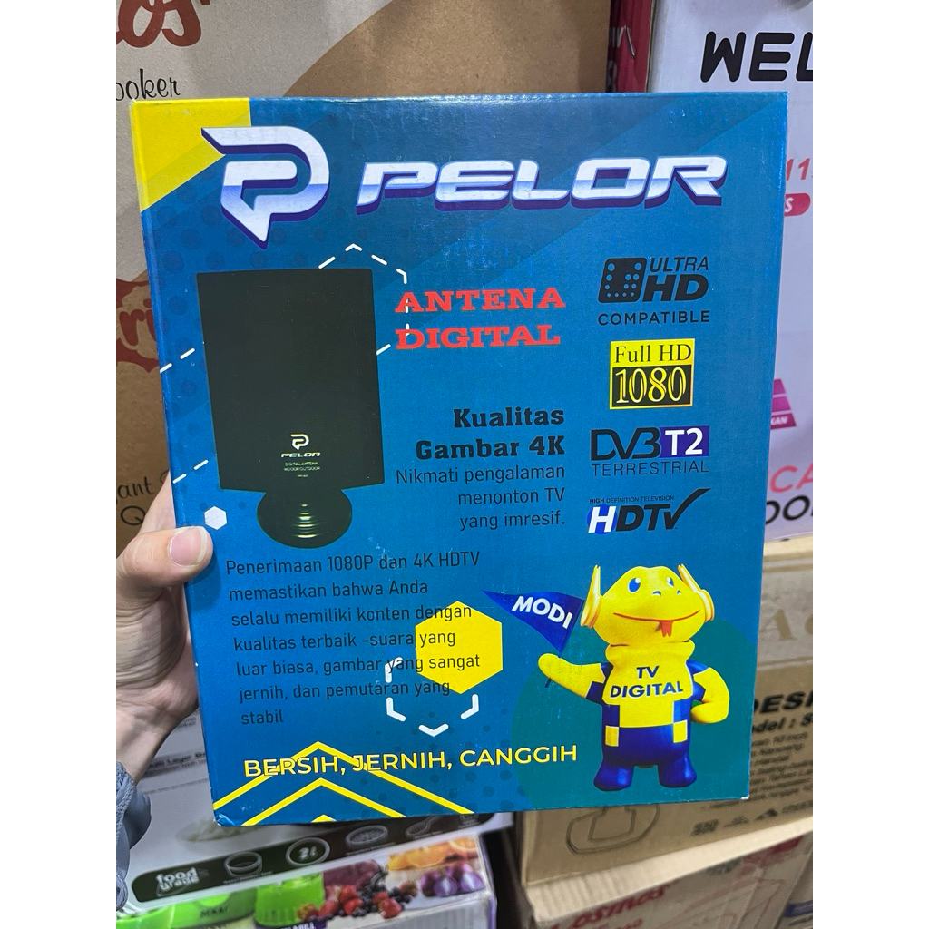 ANTENA DIGITAL PELOR INDOOR OUTDOOR - ANTENA INDOOR OUTDOOR UNTUK TV DIGITAL - ANTENA TV DIGITAL PEL