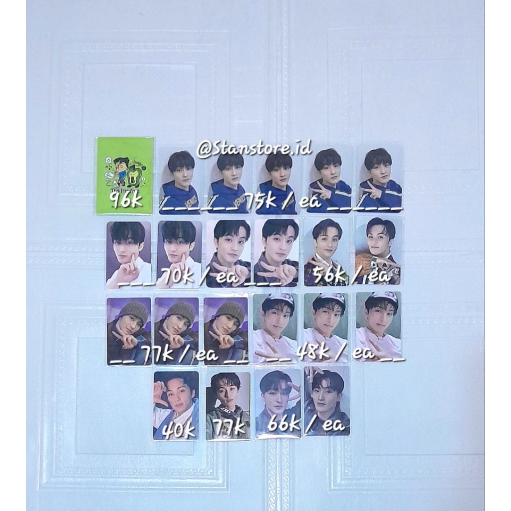 Photocard official Mark - The Firstfruit