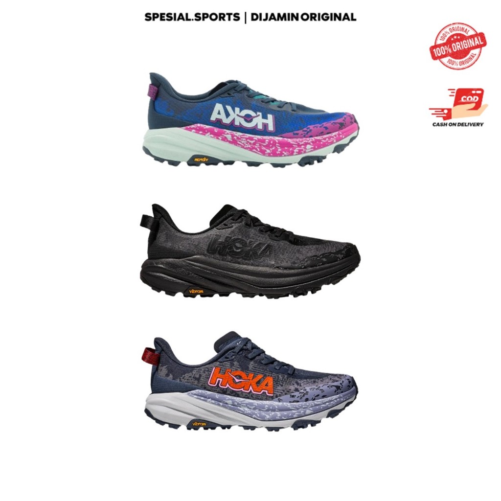 Hoka SPEEDGOAT 6 - Sepatu Trail Running Original