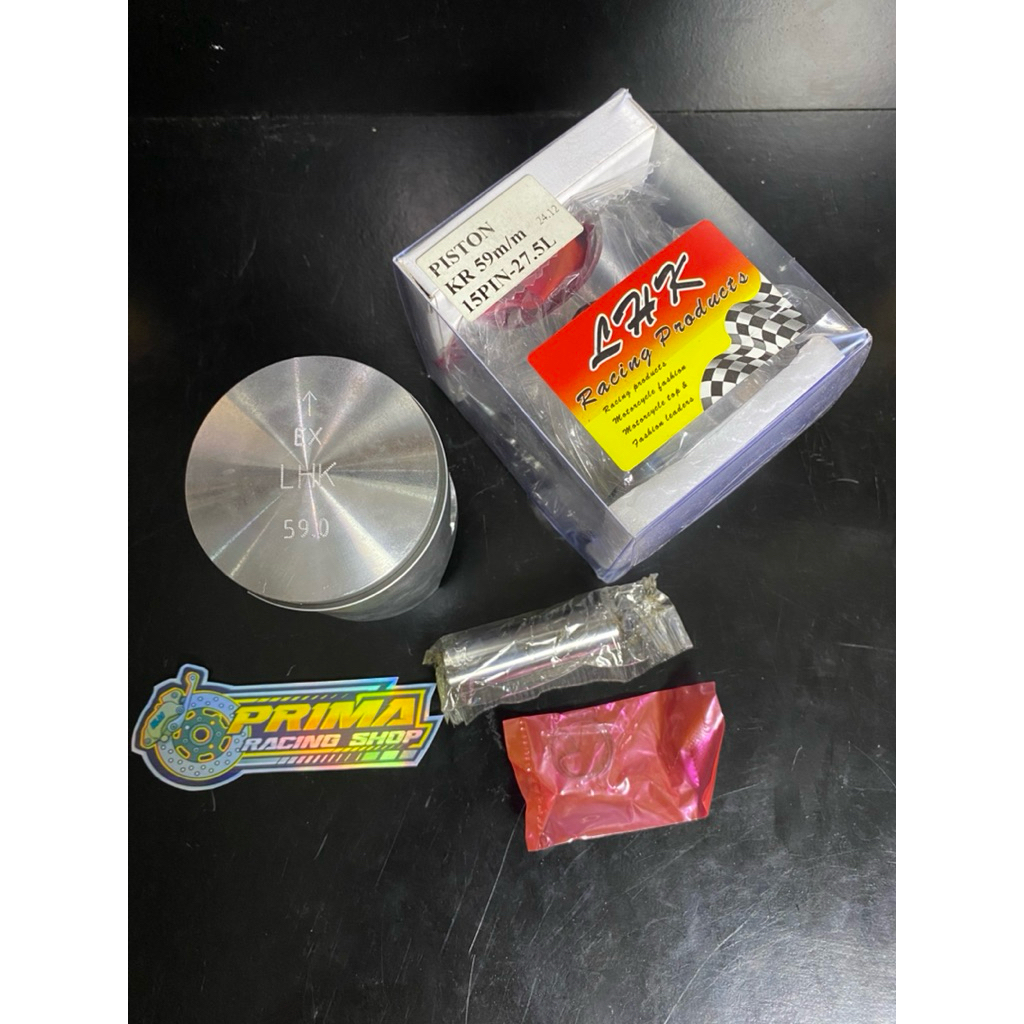 piston ninja 59MM LHK piston LHK ninja single ring Piston standar ninja LHK SINGGLE RING