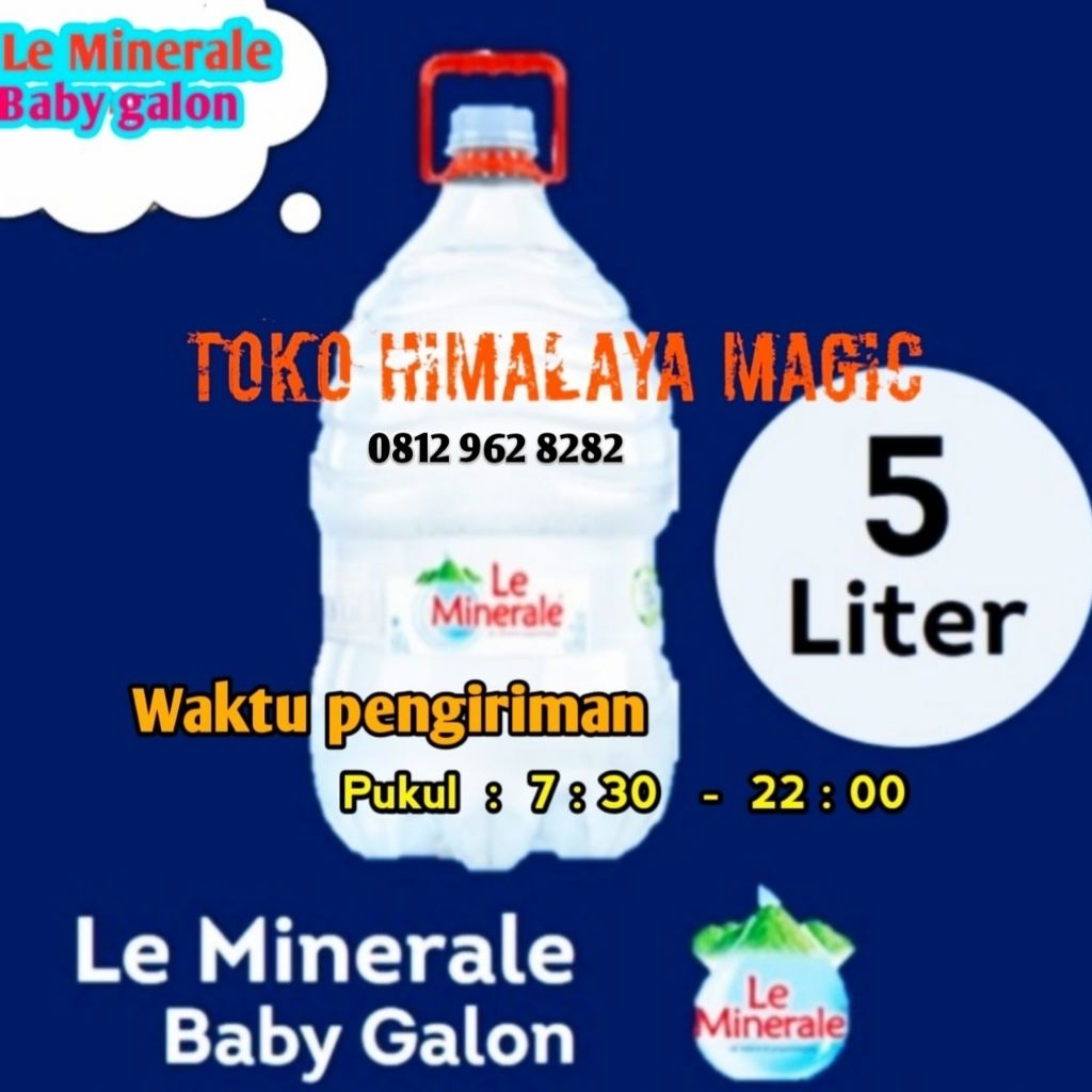 Le Minerale Galon 5 Liter