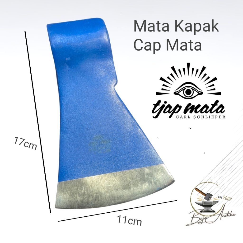Mata Kapak Belah Kayu Cap Mata Original Bahan Tebal Berkualitas