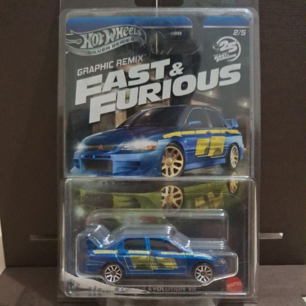 Hot wheels series fast and furious lancer evolution VII