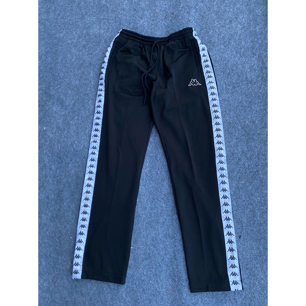 Kappa Trackpant Black White