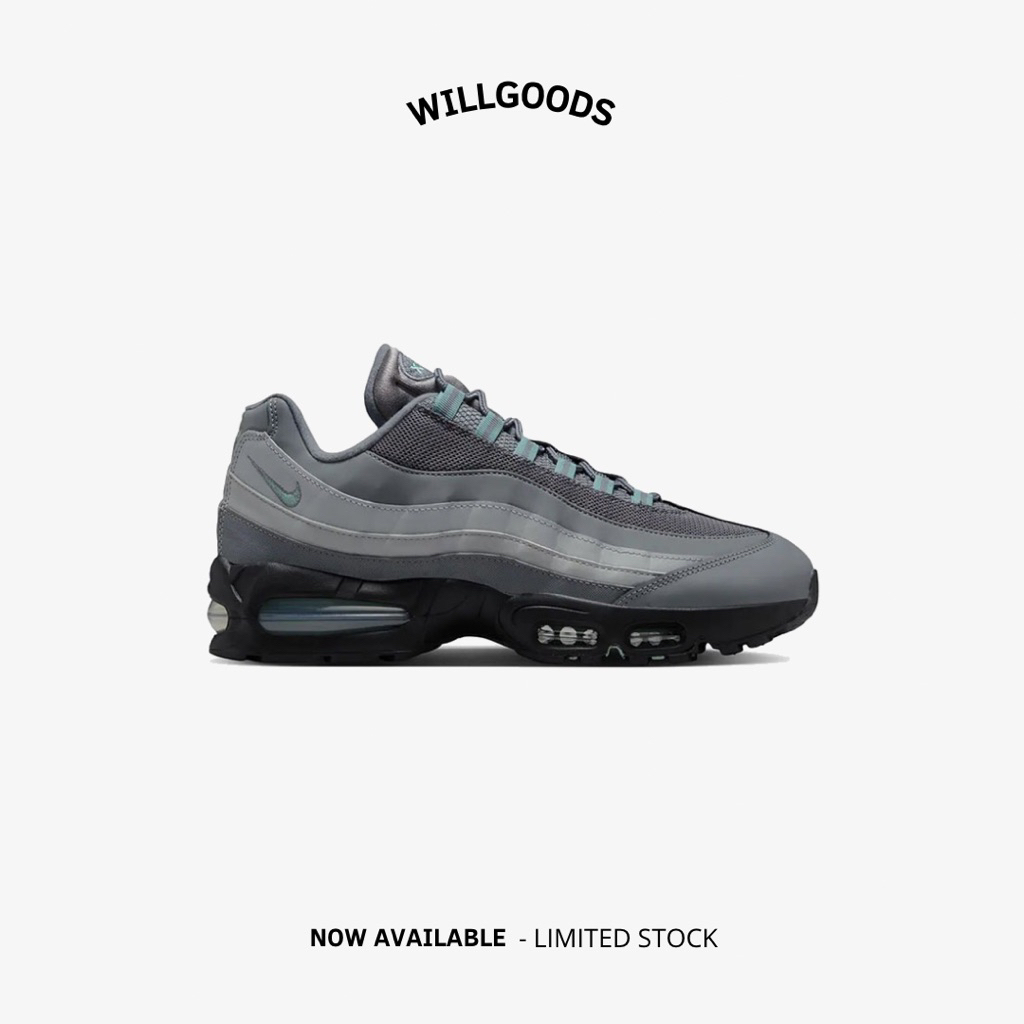 Nike Air Max 95 Big Bubble Smoke Grey Original Resmi