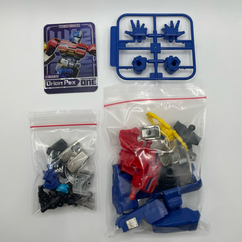Cogged Orion Pax Optimus Prime Blokees Transformers One Galaxy Version GV 07 Action Figure Model Kit