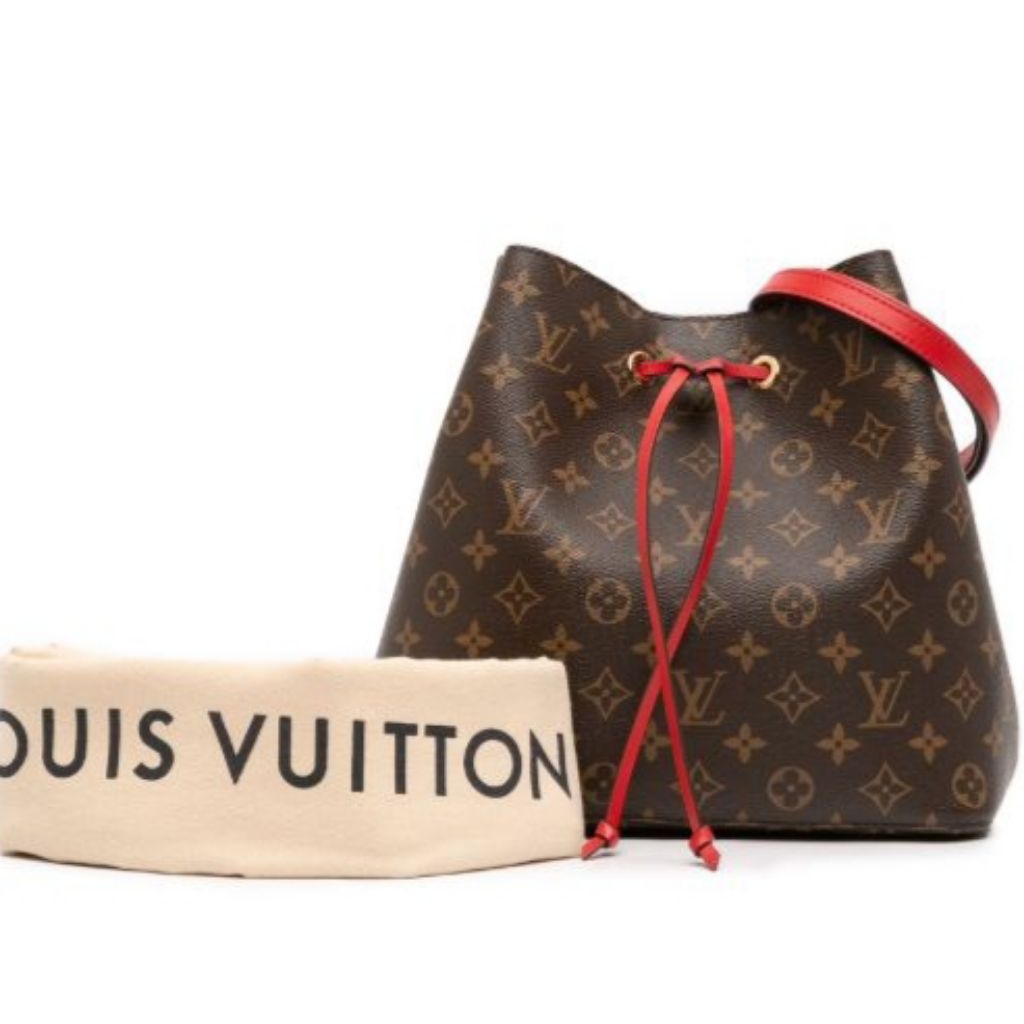 LV Neo Noe in Red Monogram 2019 Preloved