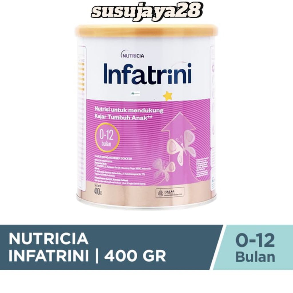 Infatrini Plain 400 Gram Tinggi Kalori