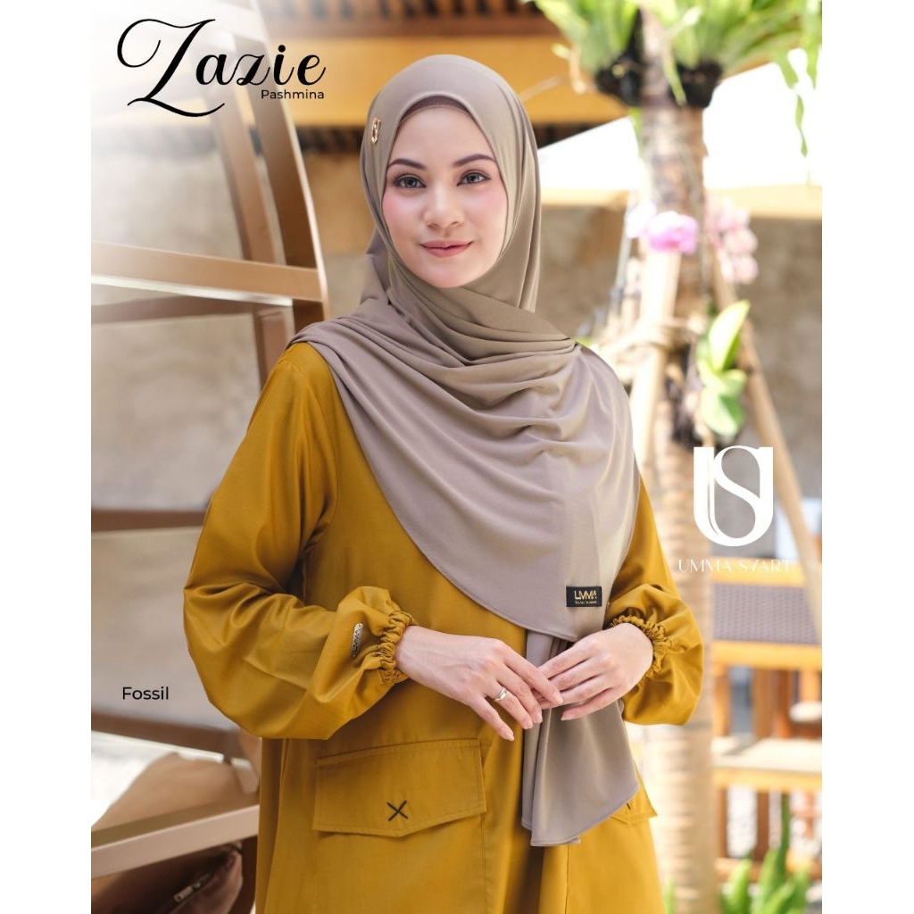HIJAB PASHMINA ZAZIE UMMA SYAR'I CANTIK DAN ELEGAN