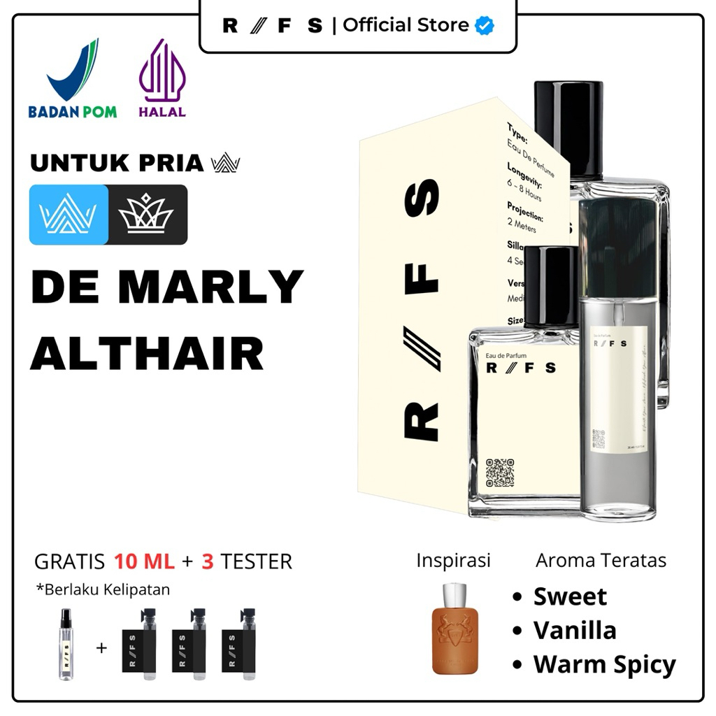 RIFS - De Marly Althair EDP Extrait de Parfum Dupe