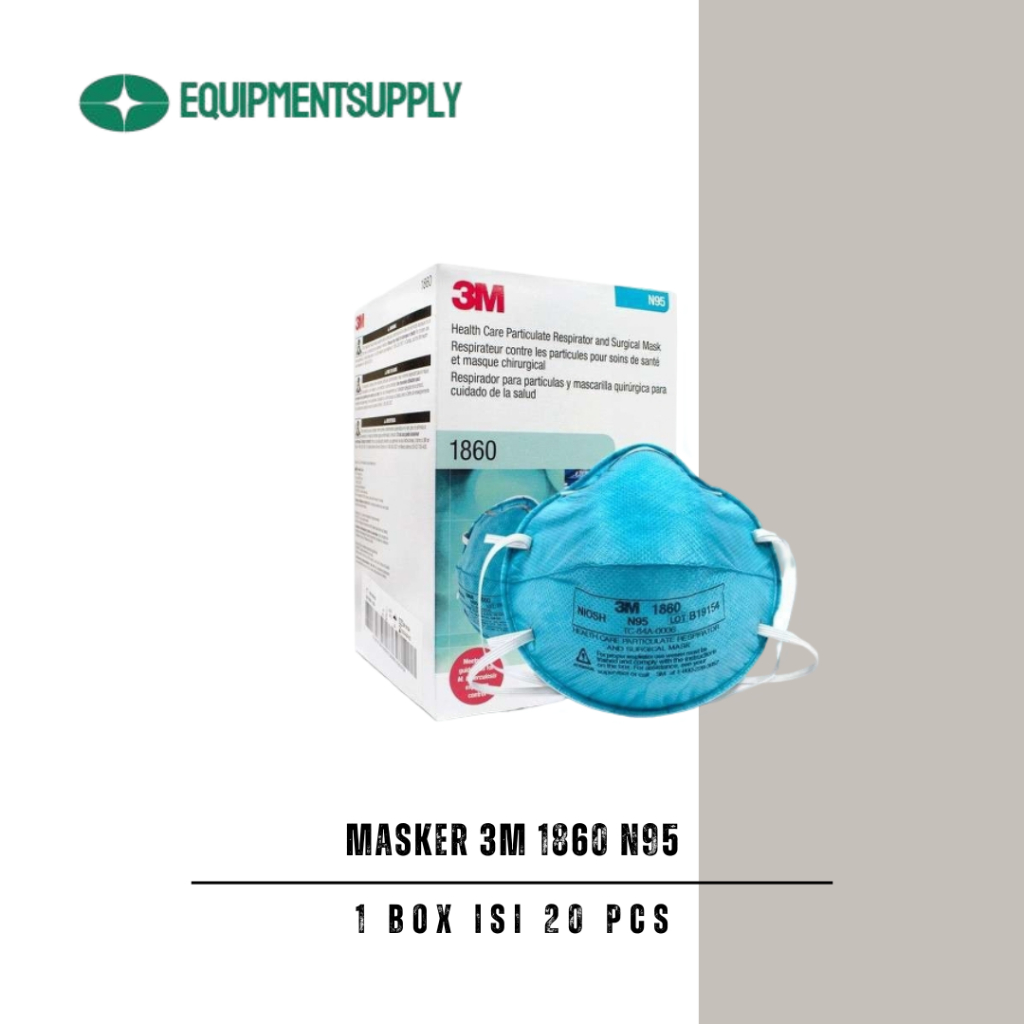 Masker 3M N95 1860 isi 20 Pcs