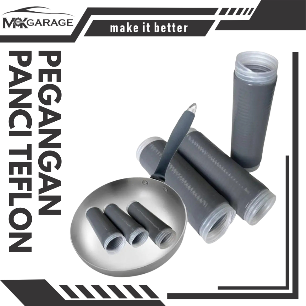 [MKGarage] Pegangan Panci Teflon Silikon Anti Panas - Gagang Silikon Wajan Anti Panas - Handle Pan