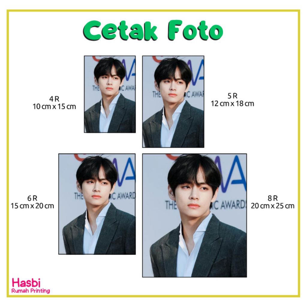 CETAK FOTO FREE LAMINATING | CETAK FOTO 4R 5R 6R 8R | CETAK FOTO GLOSSY MURAH