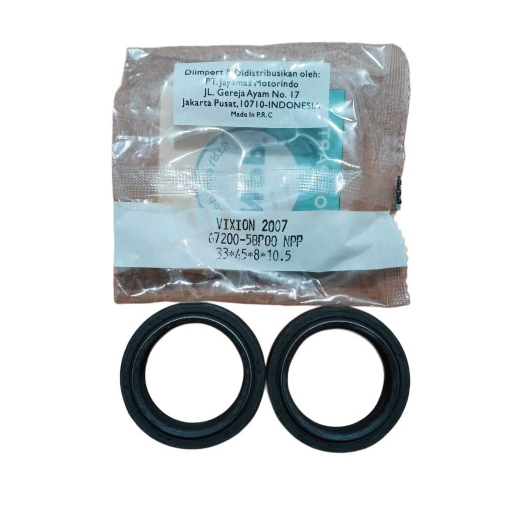 SEAL SHOCK DEPAN VIXION 2007,NEW VIXION 2012 5BP ORIGINAL NPP
