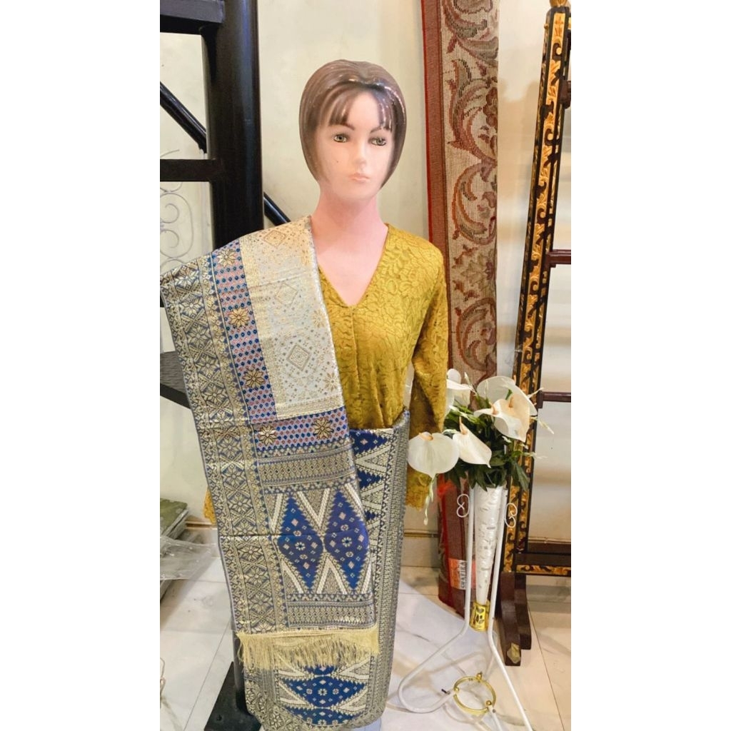 SONGKET MESIN 3 NEGERI ABU TUMPAL BIRU